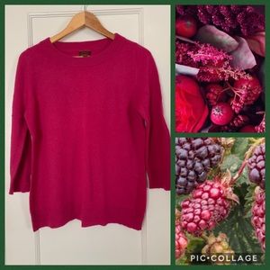 Cashmere Sweater 3/4 Sleeve